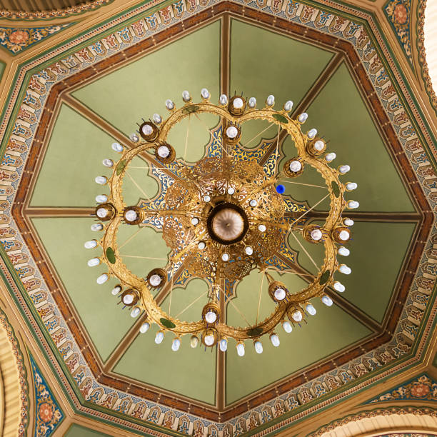 istock Chandelier of the Jewish synagogue in Sofia (Bulgaria) 1180778355