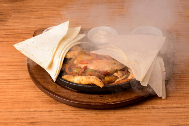 istock Steaming Chicken Meal On The Plate 1180780746