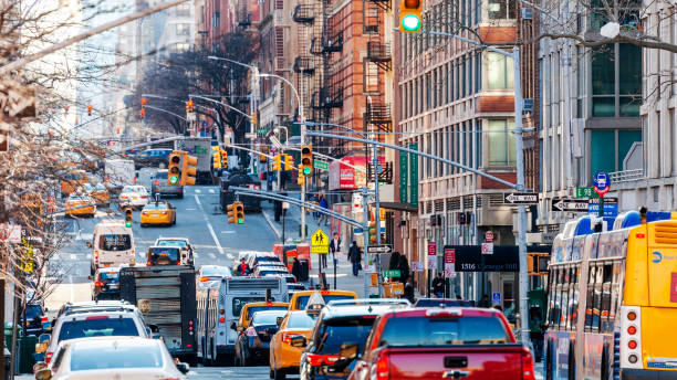 istock East Harlem traffic, New York City 1180785449