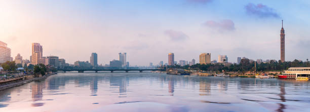 istock Panorama of Nile 1180785500