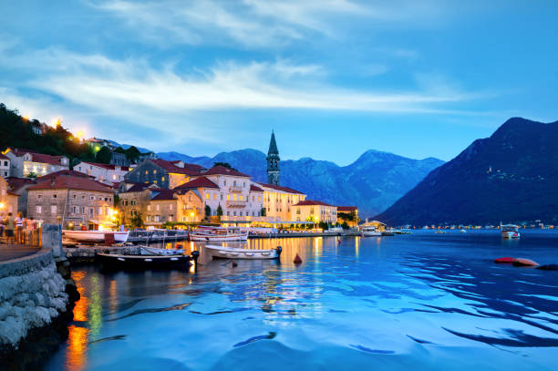 istock Historic city of Perast 1180788203