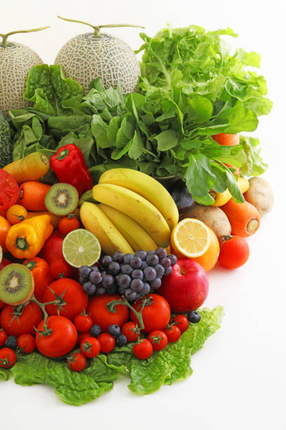 istock Fresh fruits and vegetables 1180788315