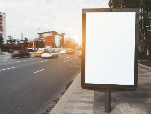 istock A poster mock-up near a road 1180791582