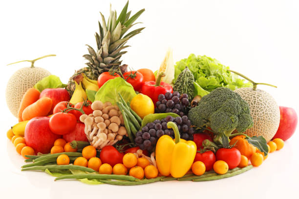 istock Fresh fruits and vegetables 1180794871
