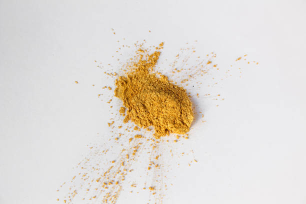 istock Gold eye shadows  isolated on white background 1180795496