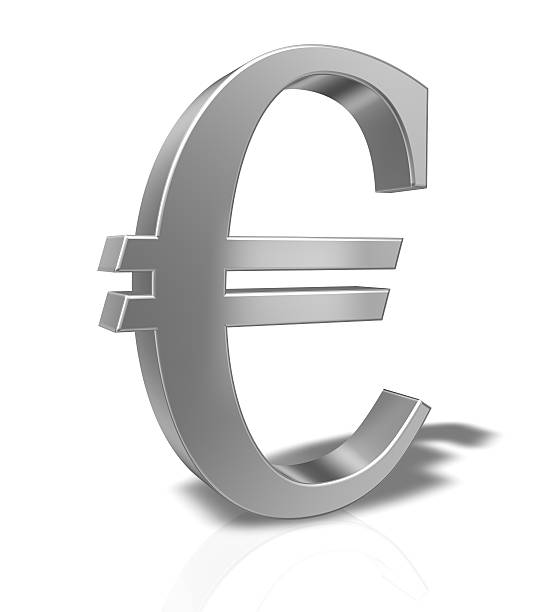 istock 3D Euro Currency Symbol  isolated on white background 118079827