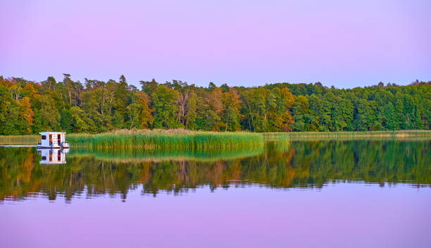 istock Houseboating on River 