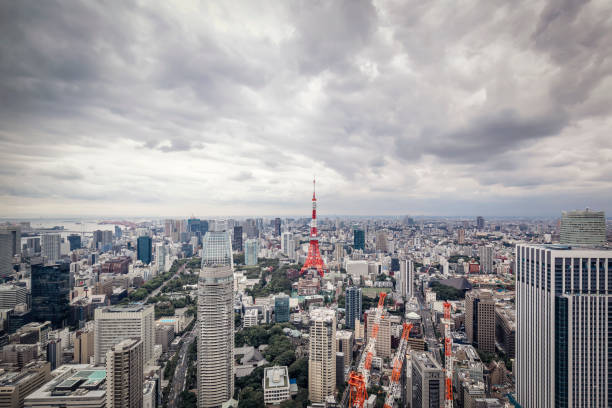 Tokyo - Japan, Tokyo Tower, Japan, Urban Skyline, Cityscape