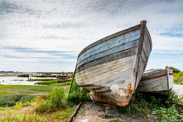 istock The Noirmoutier boats cemetery. 1180804828