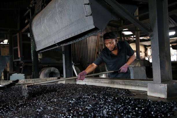 istock Traditional Coffee Mill Factory 1180806370