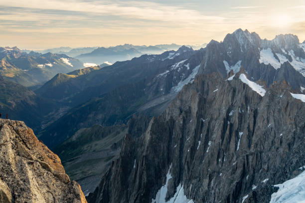 istock Mont Blanc massif, mountain range in the Alps 1180806734