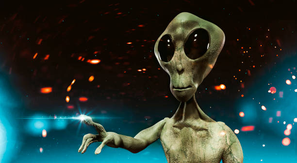 istock Alien proves there is life and other living organisms in space 1180806885
