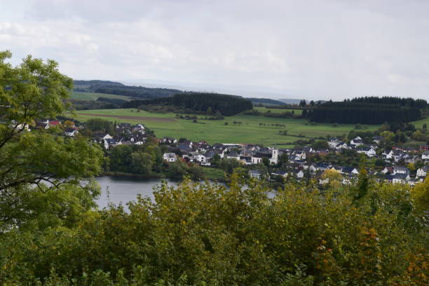 istock Schalkenmehren and caldera lake 1180810508