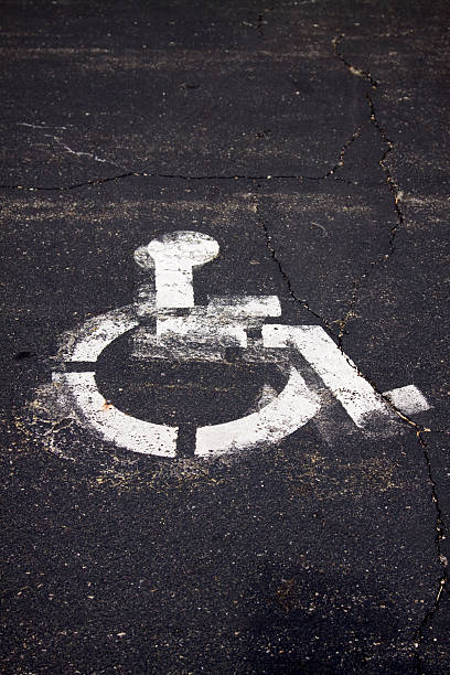 Handicap symbol stock photo