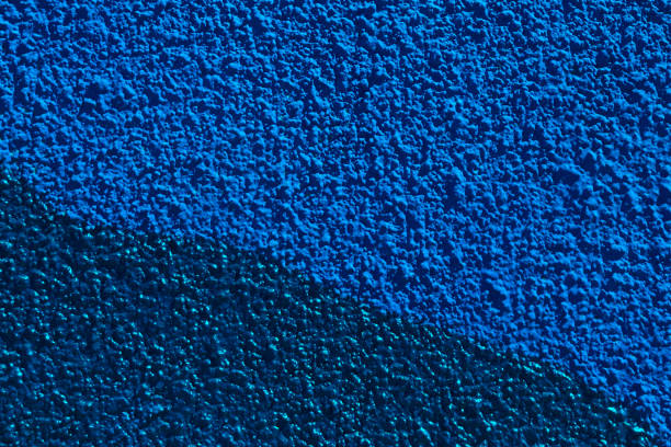 istock Blue and gray concrete wall rugged texture 1180817527