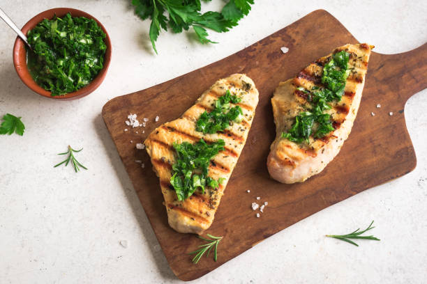 istock Grilled Chicken or Turkey Breast 1180827535