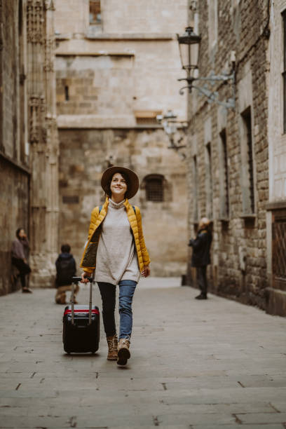 istock Traveler enjoying Barcelona 1180827639