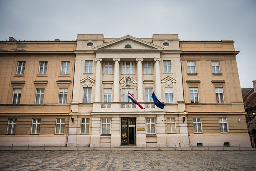 Parliament building of the republic of Croatia