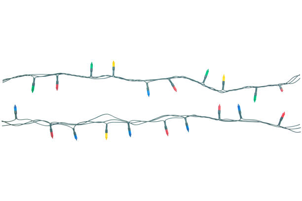 istock String of Christmas lights isolated on white background With clipping path 1180832515
