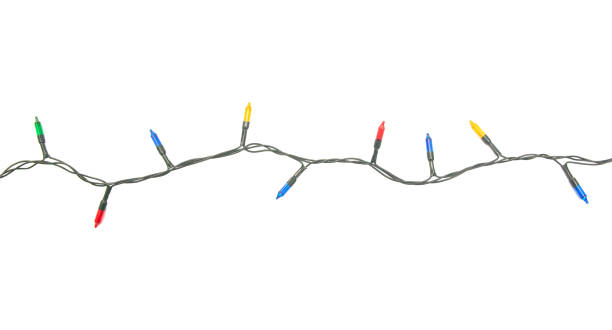istock String of Christmas lights isolated on white background With clipping path 1180832578
