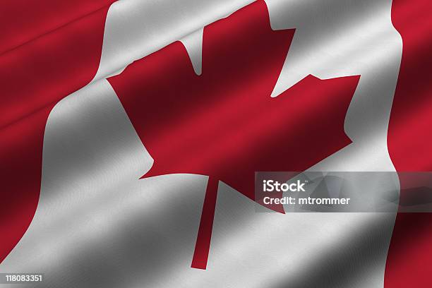 Kanadische Flagge Stockfoto und mehr Bilder von Farbbild - Farbbild, Flagge, Fotografie