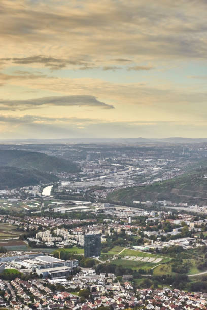 istock High angle view of Neckar Valley 1180834877