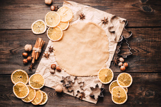 istock Gingerbread dough for Christmas cookies 1180834903