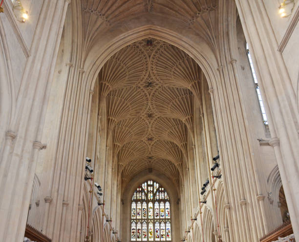 istock Interior of Bath Abbey in Bath 1180835156