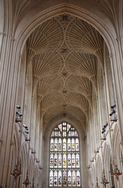istock Interior of Bath Abbey in Bath 1180835209