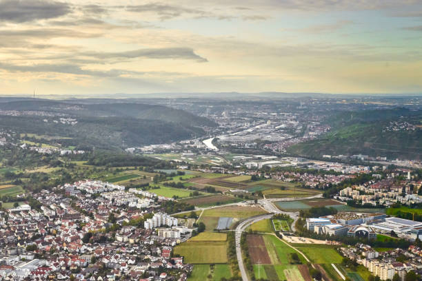 istock High angle view of Neckar Valley 1180835665
