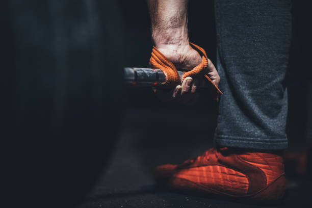 istock Weightlifter at the gym 1180837941