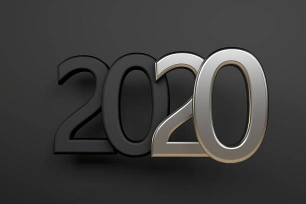 istock 3D Rendering of 2020 Text for the new year start 1180843083