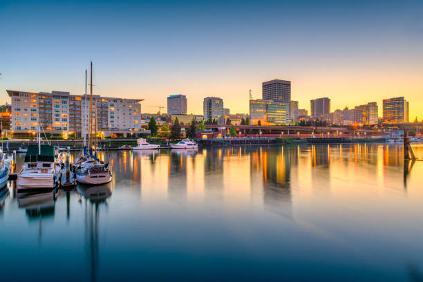 istock Tacoma, Washington, USA downtown skyline at dusk 1180850000