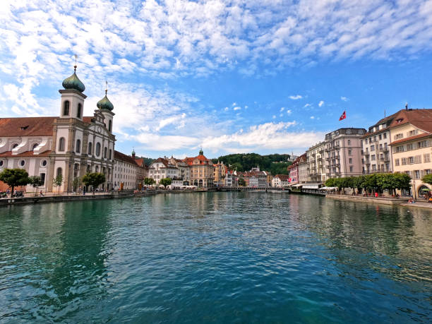 istock Jesuit church in Lucerne, Switzerland 1180851516