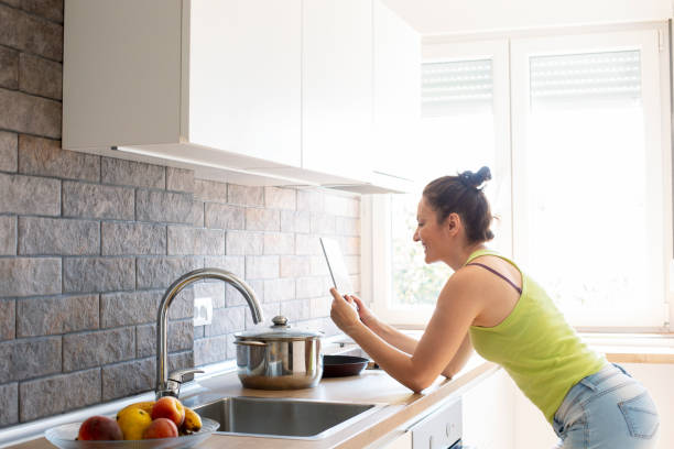 istock Modern housewife 1180860591