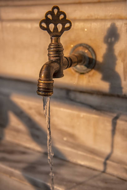 istock It's a faucet with drops of water 1180866301
