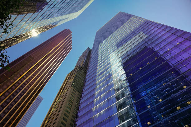 istock Scenic Toronto financial district skyline and modern architecture 1180867777