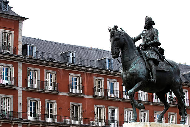 istock Felipe III statue in Plaza Mayor. 118086861