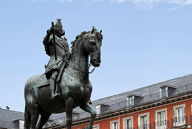istock Felipe III statue in Plaza Mayor. 118086945