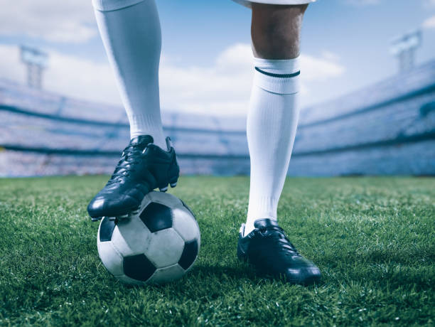 istock Soccer player in action 1180877722