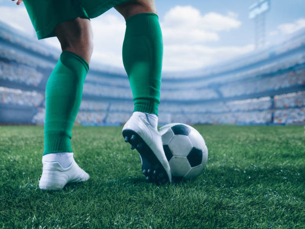 istock Soccer player in action 1180877731