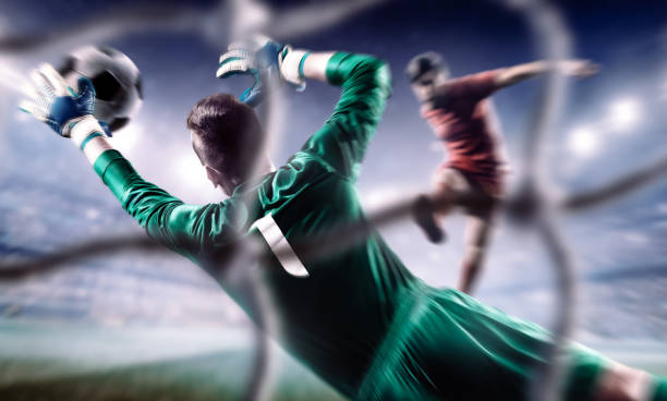 istock Soccer player in action 1180877818
