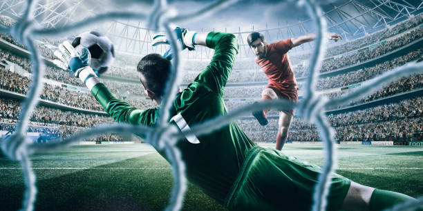 istock Soccer player in action 1180877831