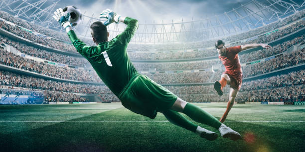 istock Soccer player in action 1180877843