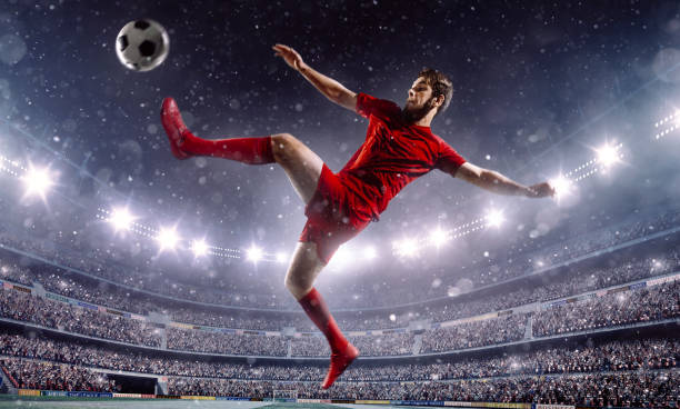 istock Soccer player in action 1180877867