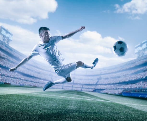 istock Soccer player in action 1180878390