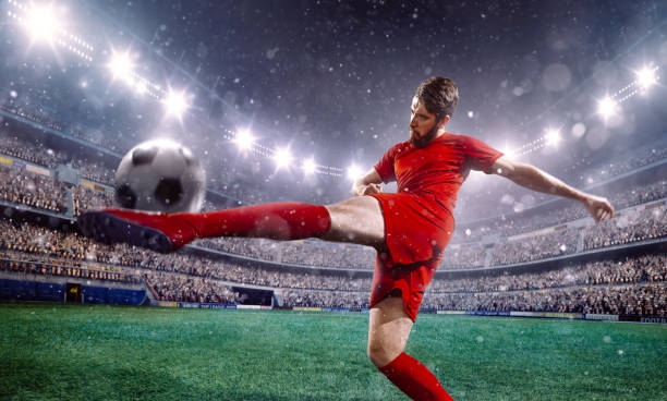 istock Soccer player in action 1180878394