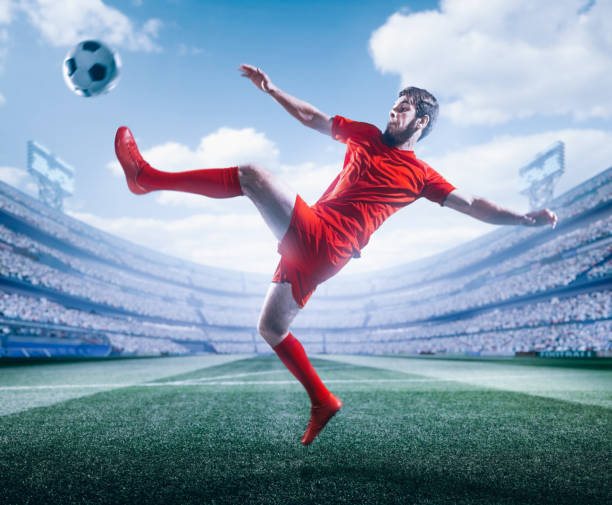 istock Soccer player in action 1180878398
