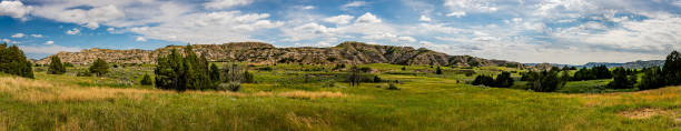 セオドア・ルーズベルト国立公園ノースユニット - north american tribal culture photography color image horizontal ストックフォトと画像