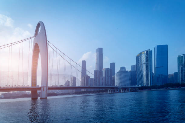 istock Guangzhou, China's buildings and skyline 1180890812